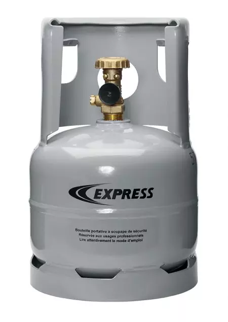 Bouteille de gaz de chantier